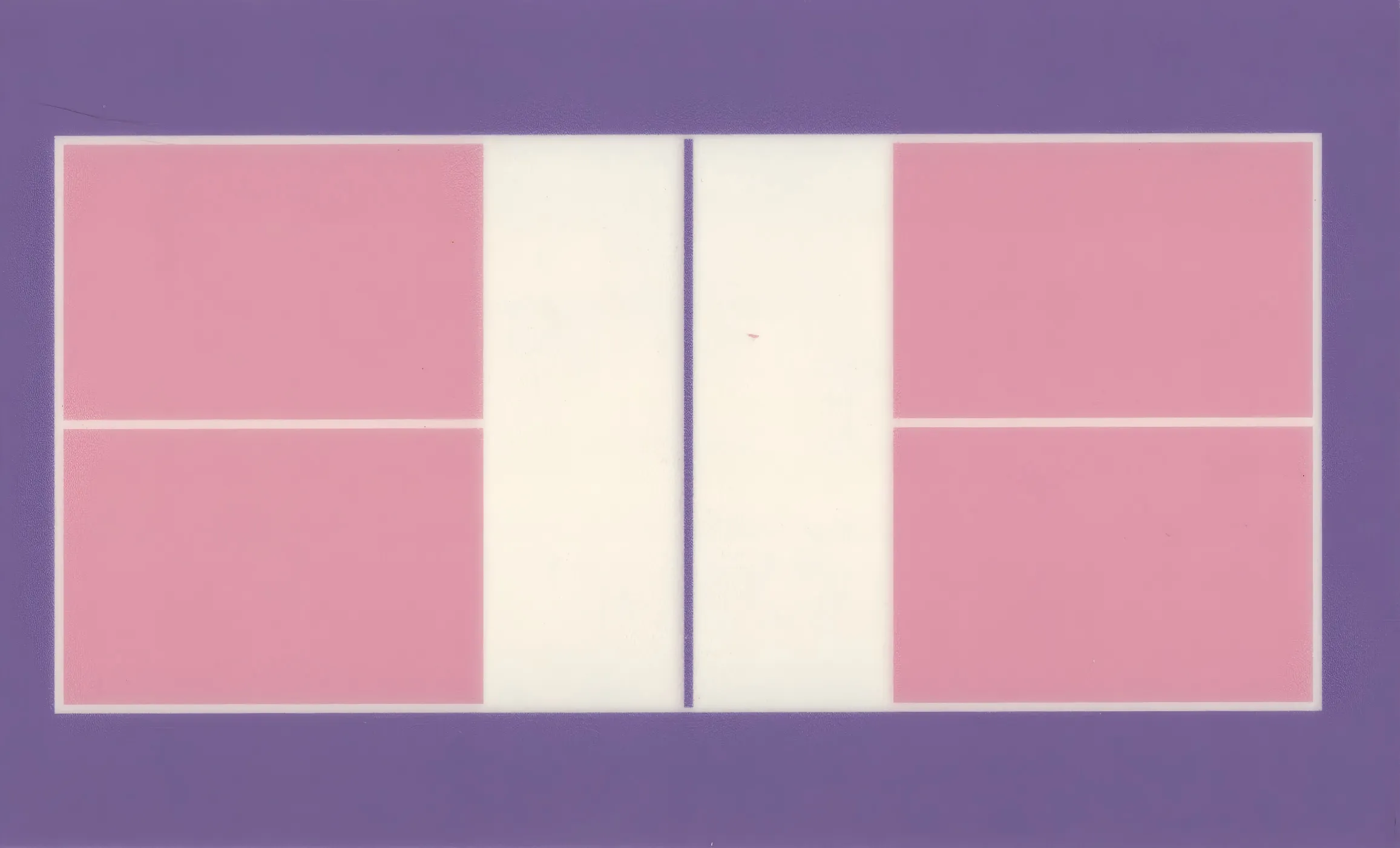 pink color of pickleball flooring